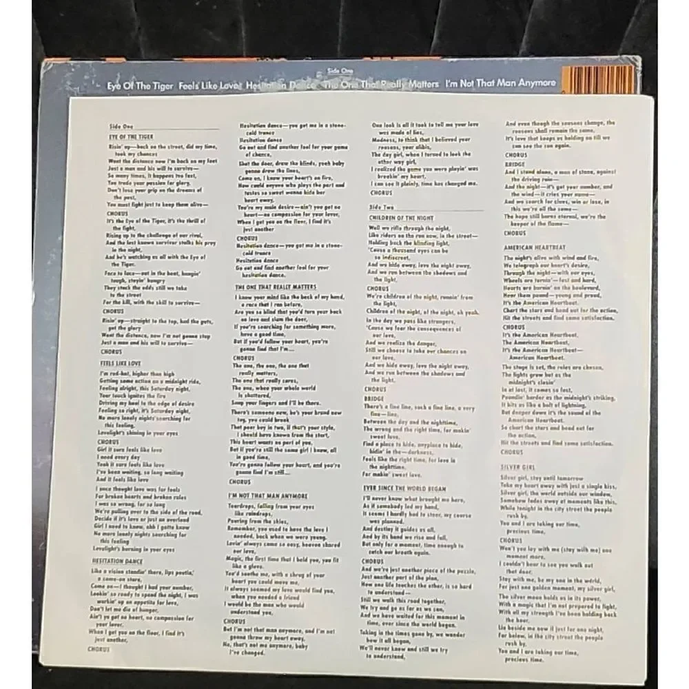 Original Survivor Eye of the Tiger - Picture 8 of 8